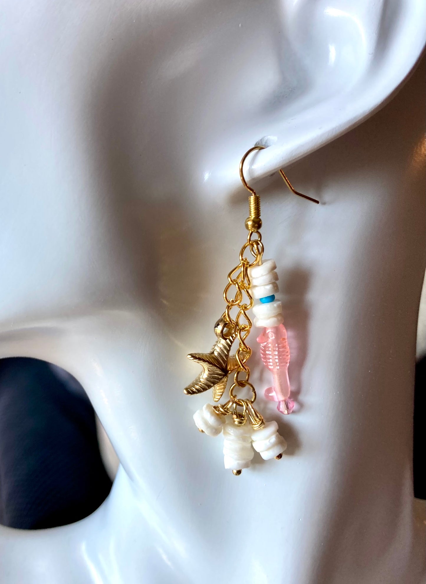 Coral Reef Creature Earrings