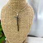 Jesus Script Cross Necklace