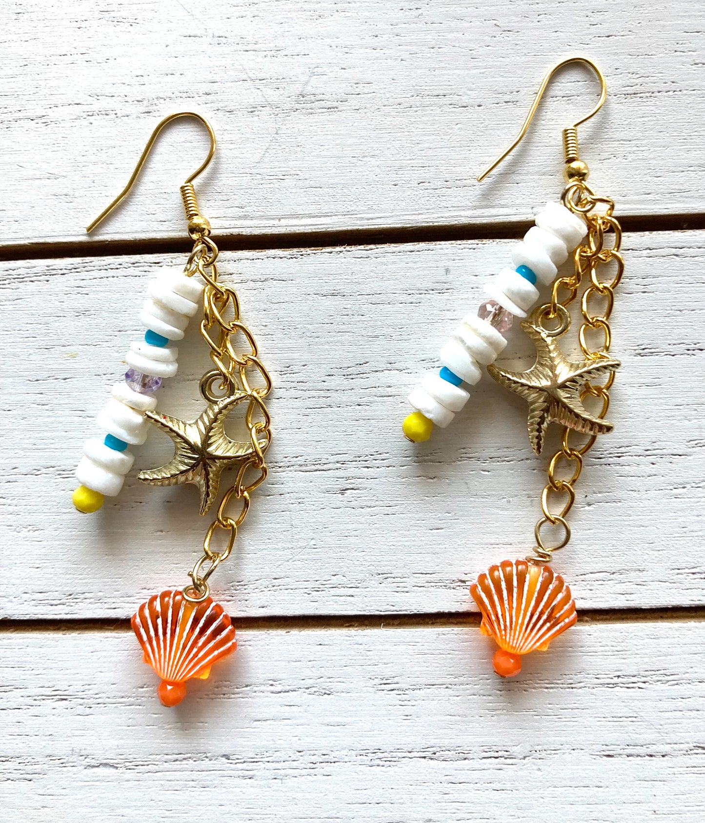 Coral Reef Creature Earrings