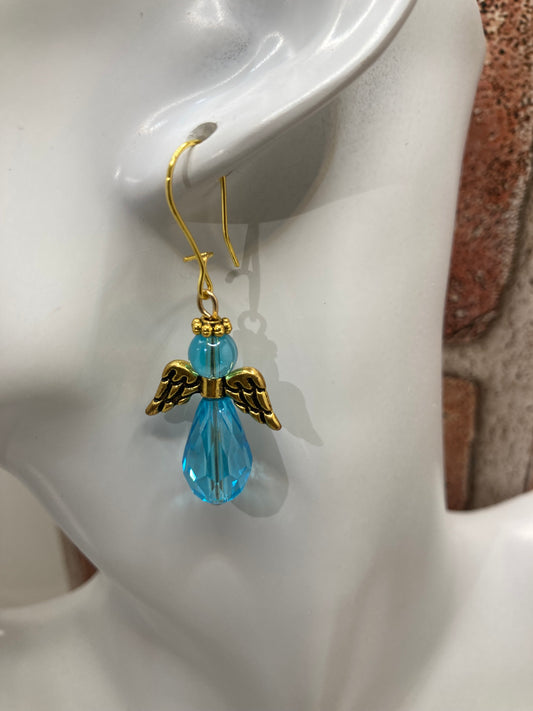 Angel Glass Earrings