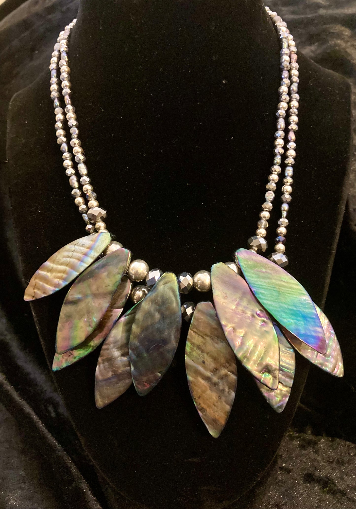 Mother of Pearl Goddes Collar/Necklace