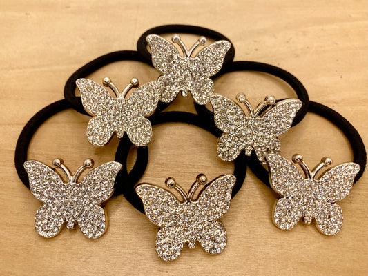 Butterfly Bling Hair Tie ￼