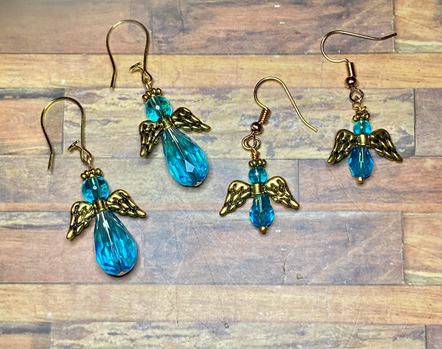 Angel Glass Earrings