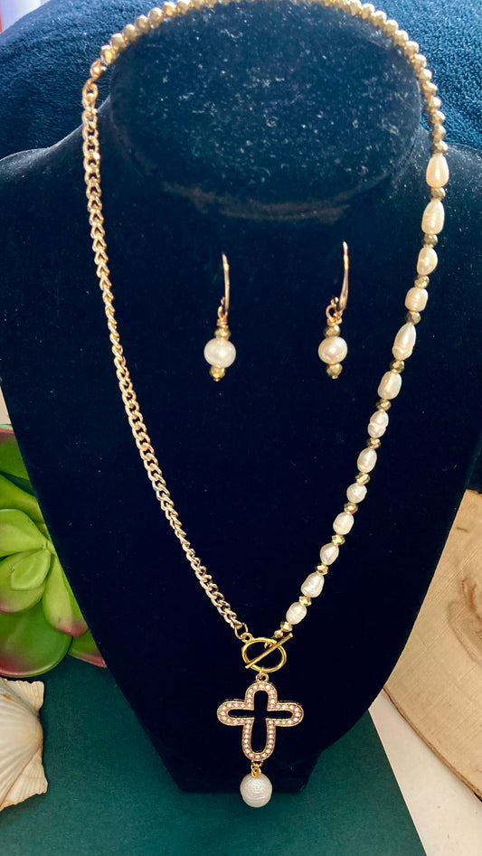 Pearl de Blanc Necklace set