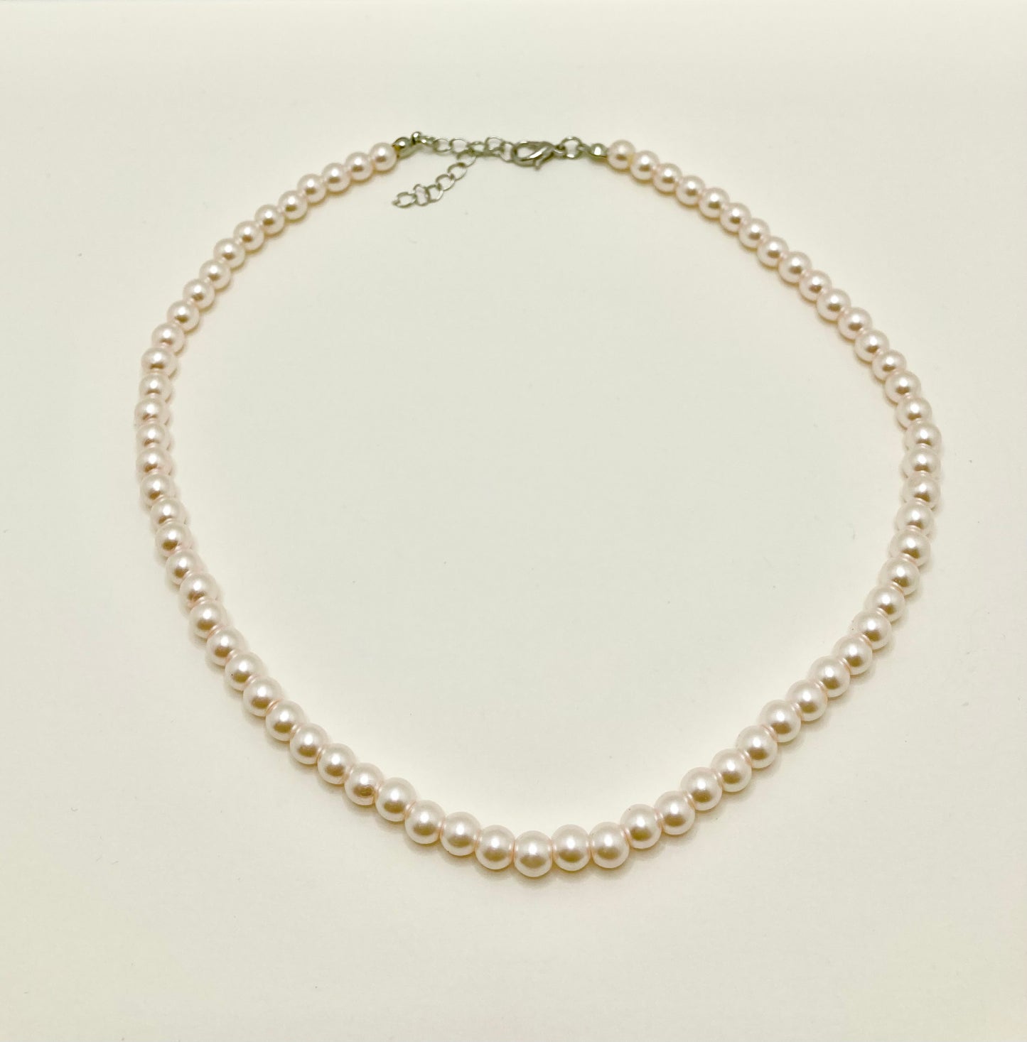 Classic Faux Pearl Necklace Set