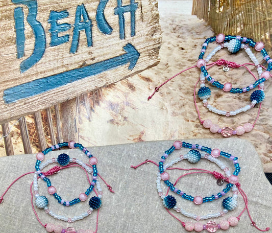 Beach Treasure Bracelet Trio