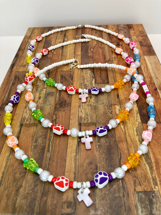 P-awesome Rainbow Necklace