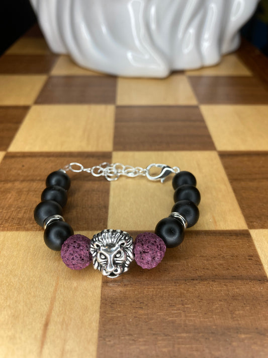 Judah Jr. Lion Heart Bracelet